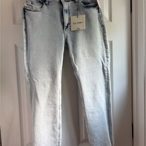 DL1961 Women's Light Wash Skinny Jeans